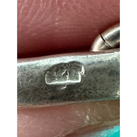 Sterling Silver Cherry Amber Teardrop Pendant Jewelry  7.66g - Picture 7 of 7